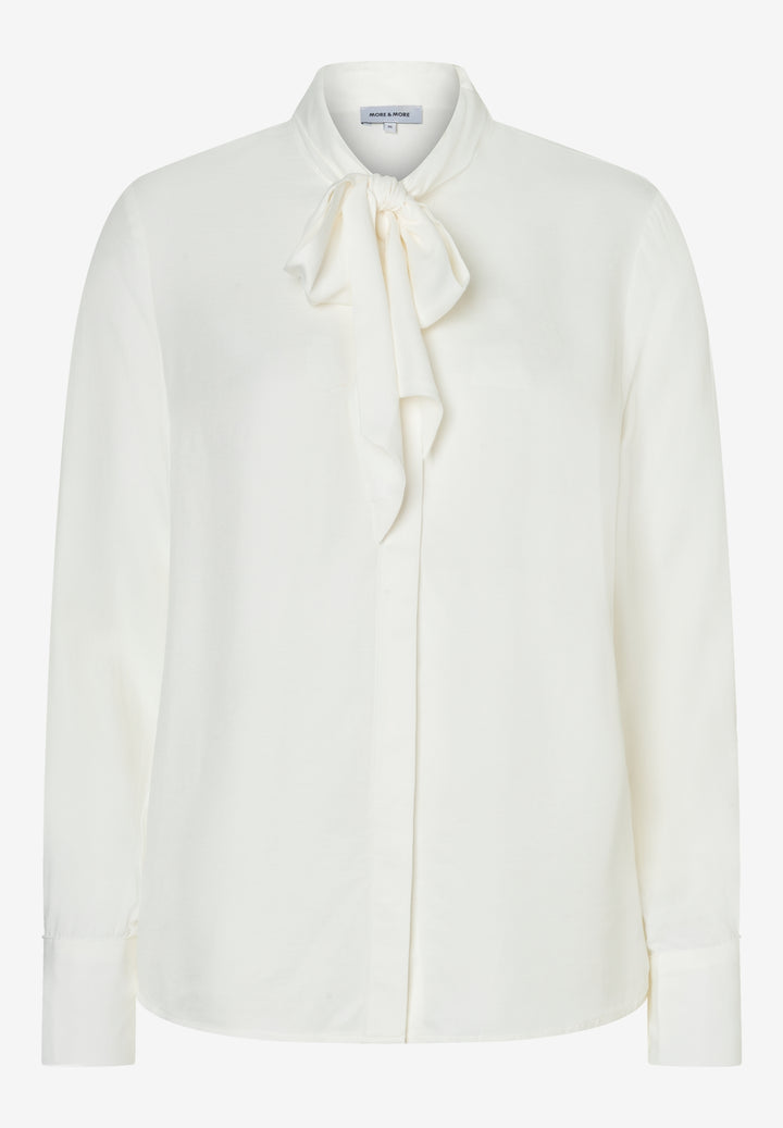 Pussycat Bow Blouse, off white 0041 Bild 1