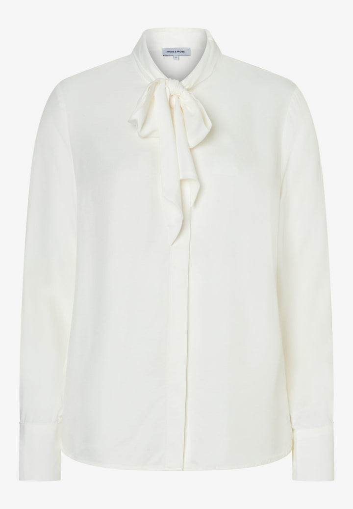 Pussycat Bow Blouse, off white 0041 Bild 1