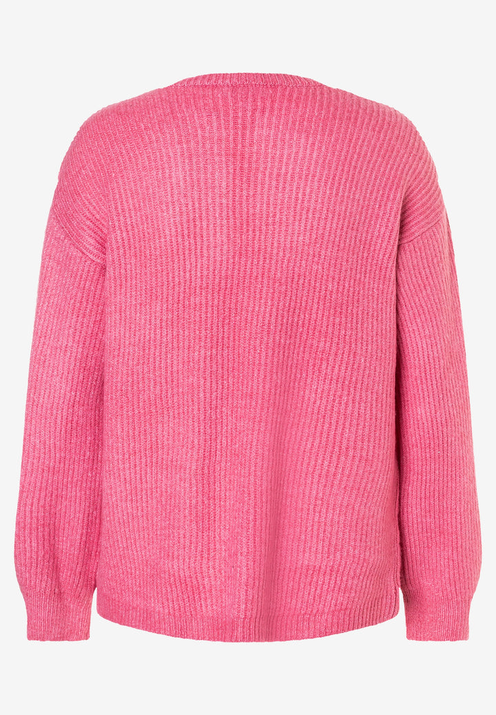 Ribbed Cardigan, berry rose 0819 Bild 2