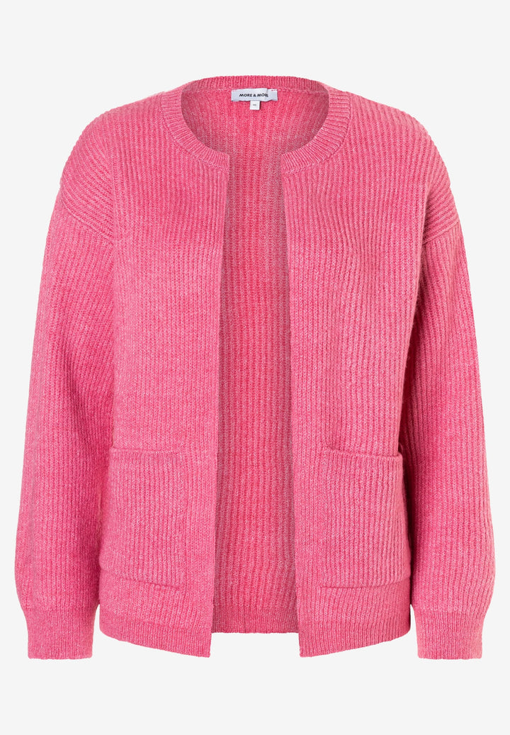 Ribbed Cardigan, berry rose 0819 Bild 5