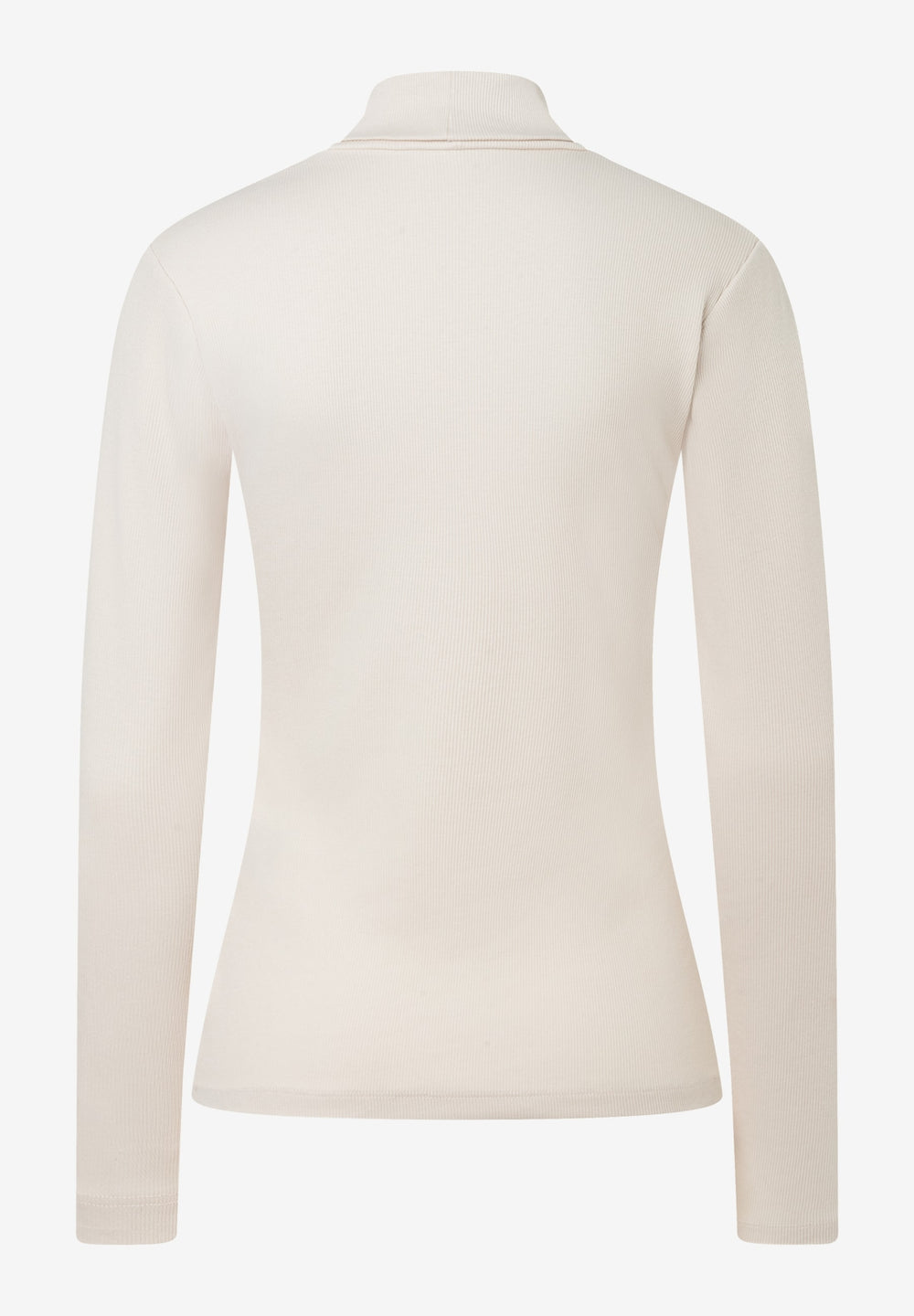 Rollneck Shirt in Rip Jersey, powder cream 0031 Bild 2