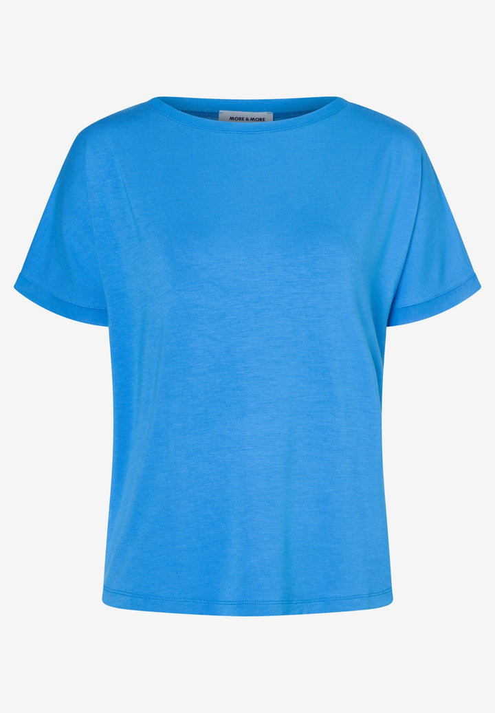Shirt with Chiffon Edges, breeze blue 0323 Bild 5