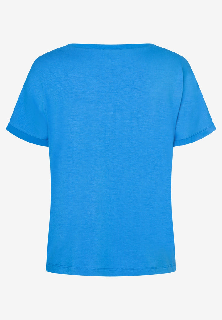 Shirt with Chiffon Edges, breeze blue 0323 Bild 6