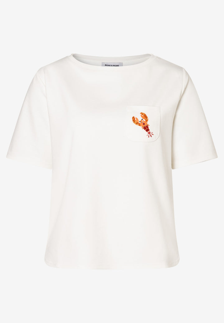 Shirt with Embellishment, off white 0041 Bild 1