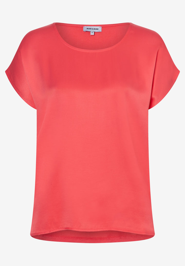 Shirt With Satin Front, faded rose 0865 Bild 1