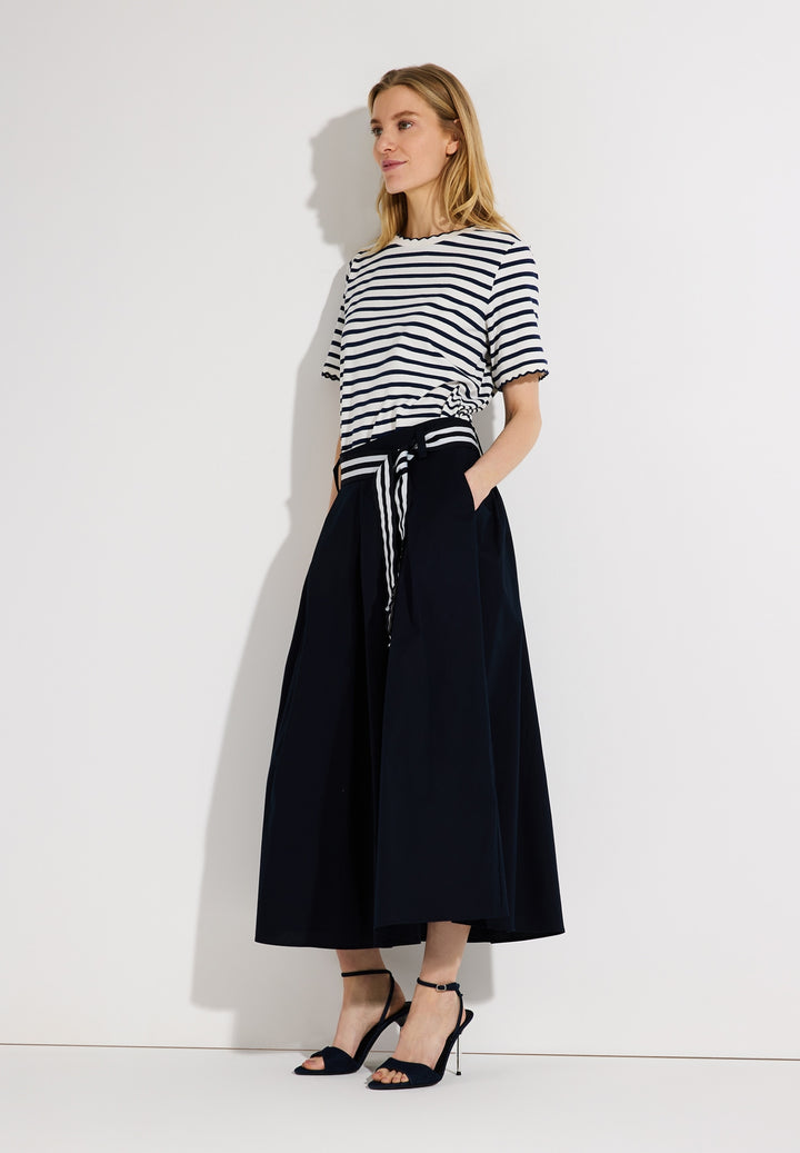 Shirt with Weavy Rip-Tape, jersey stripe classic blue offwhite 2041 Bild 4
