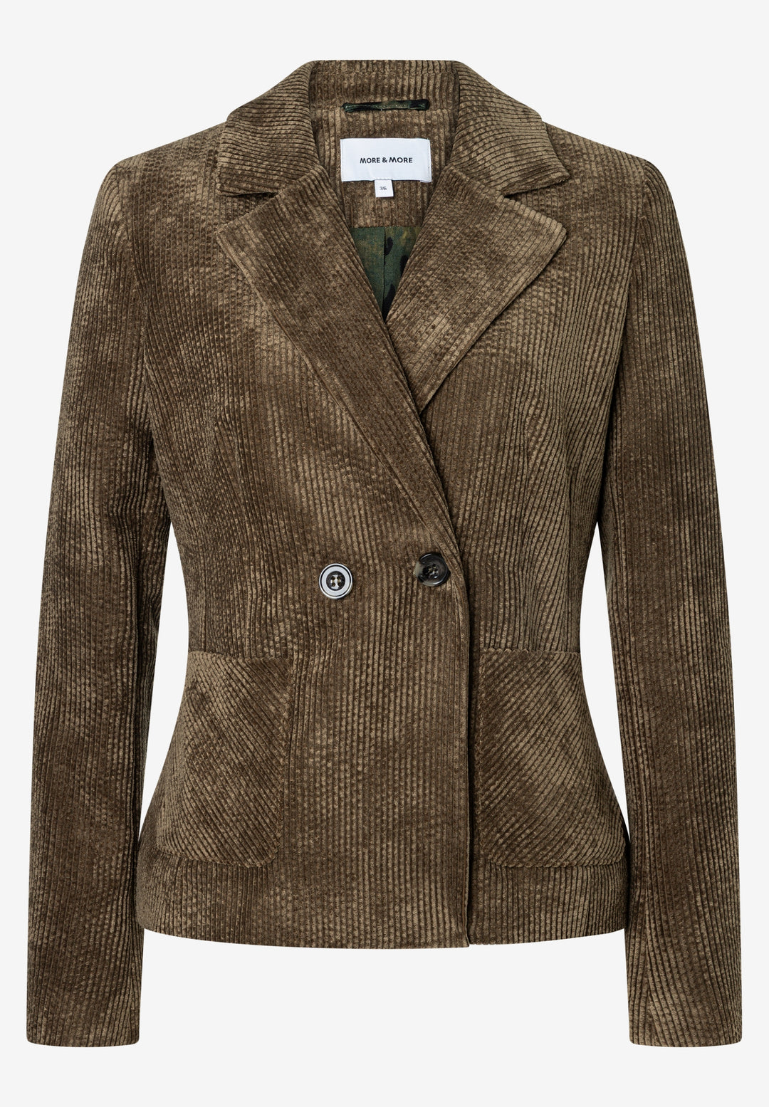 Soft Corduroy Blazer, modern green 0642 Bild 1