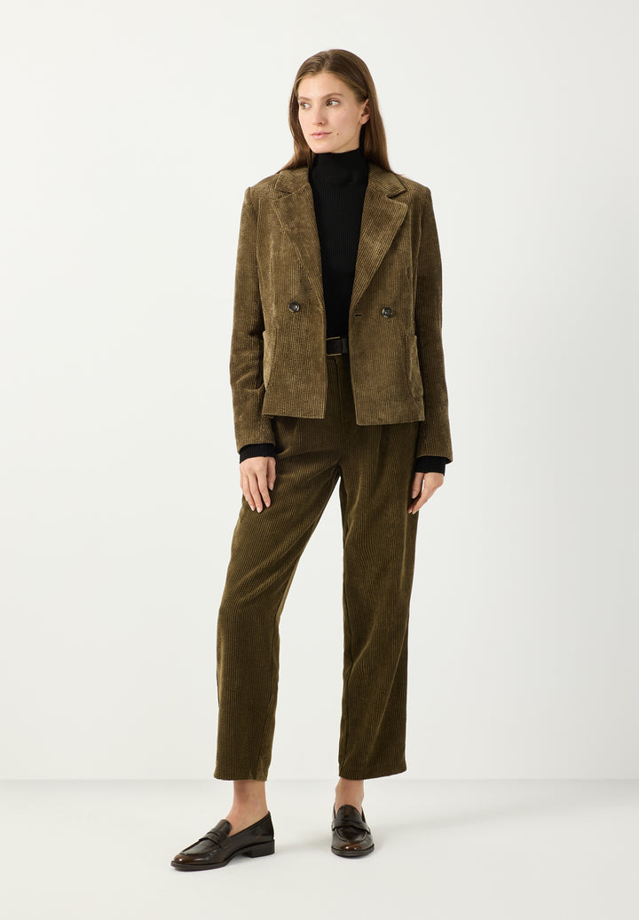 Soft Corduroy Blazer, modern green 0642 Bild 4