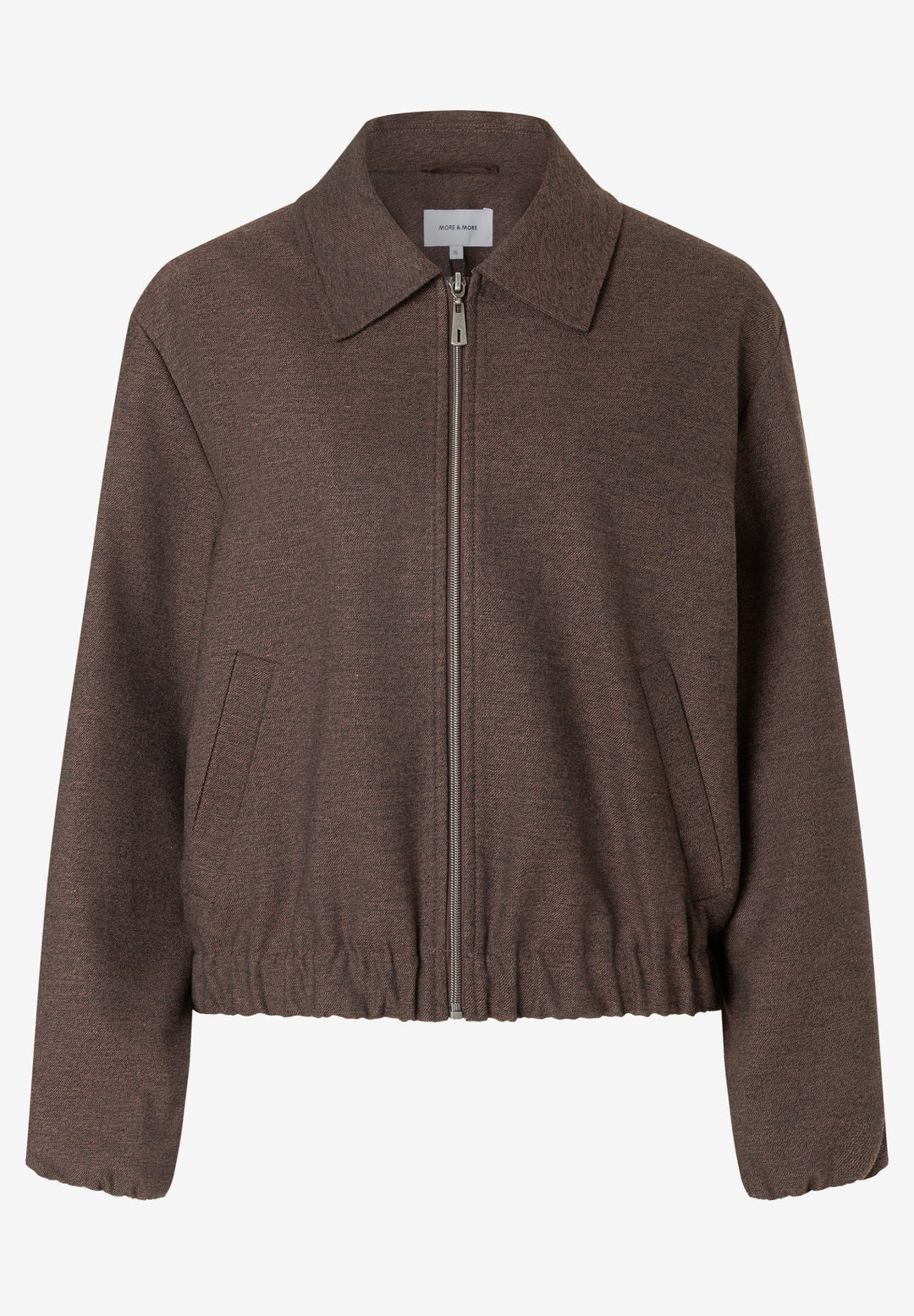 Soft Melange Blouson, dark espresso melange 2279 Bild 1