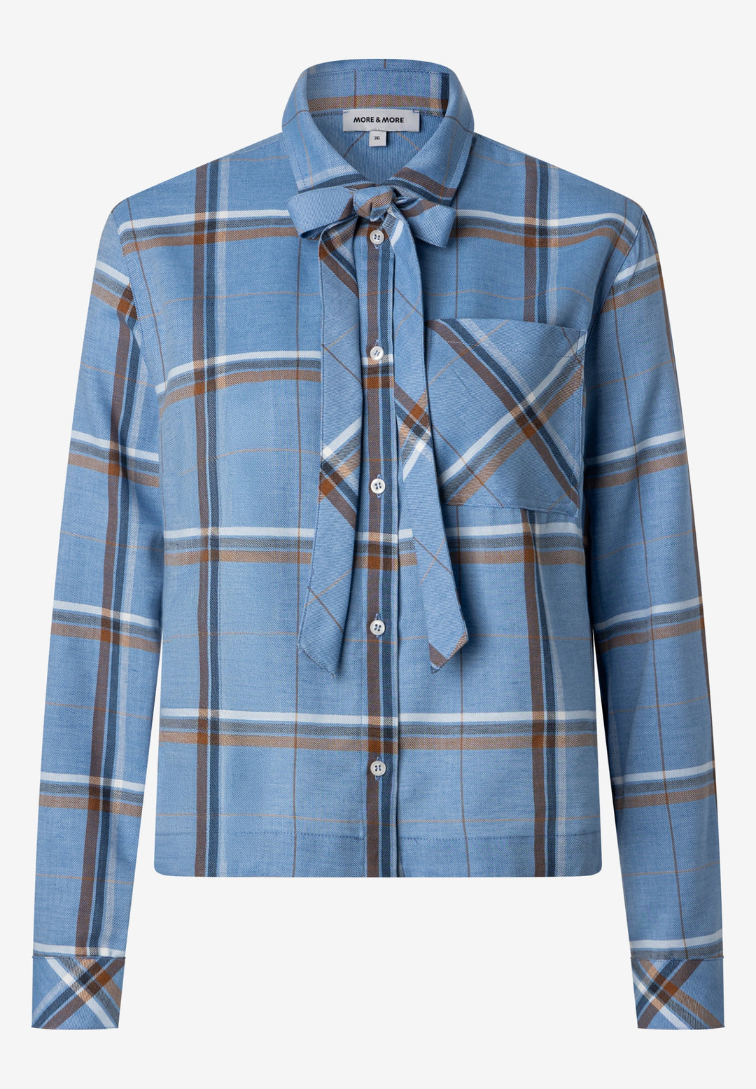 Sportive Check Blouse, big woven check 5353 Bild 1