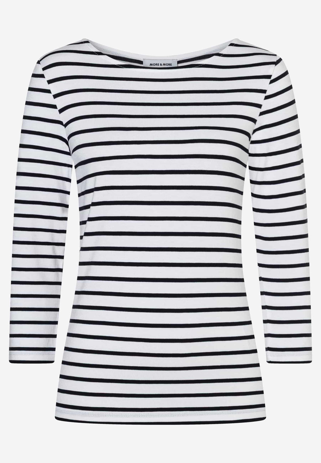 Striped Shirt, 3/4 Sleeve, jersey stripe wide 2010 Bild 5