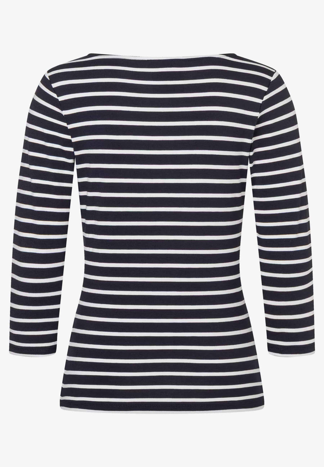 Striped Shirt, 3/4 Sleeve, marine offwhite irregular stripe je 2375 Bild 5