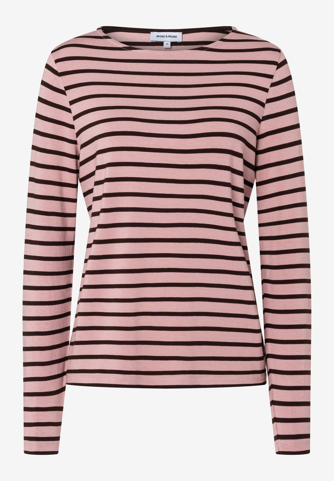 Striped Shirt, small yarn stripes jersey 2858 Bild 1