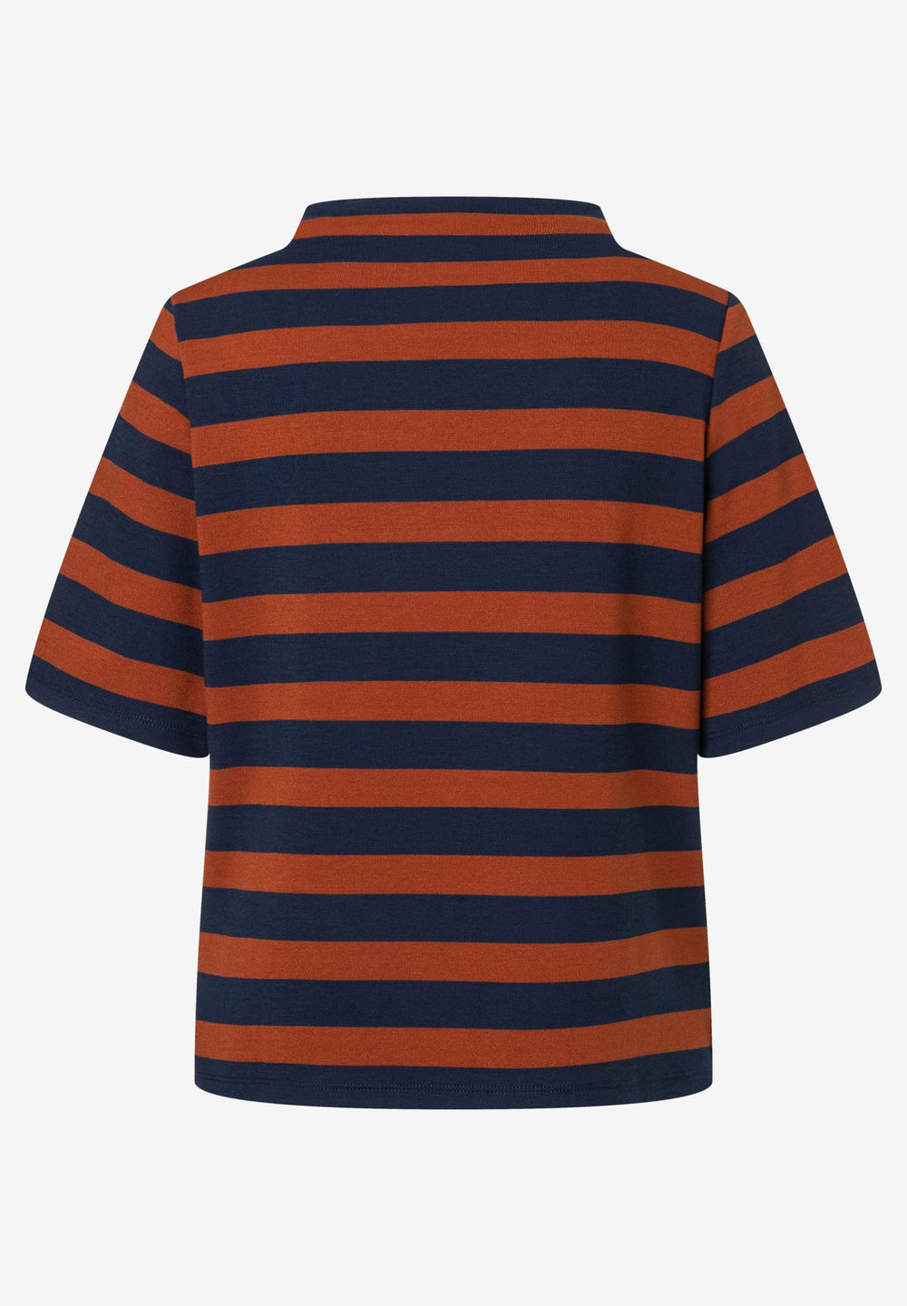 Striped Sweatshirt with Turtleneck, block stripe jersey cinnamon classi 2373 Bild 2