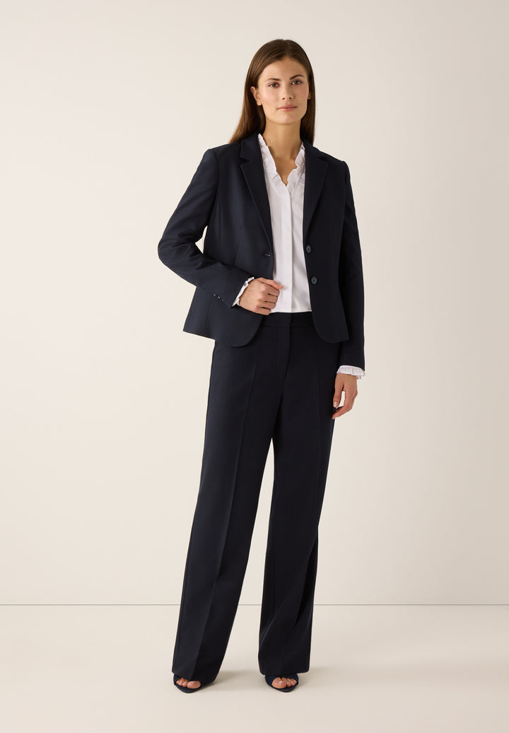 Structured Blazer, marine 0375 Bild 4
