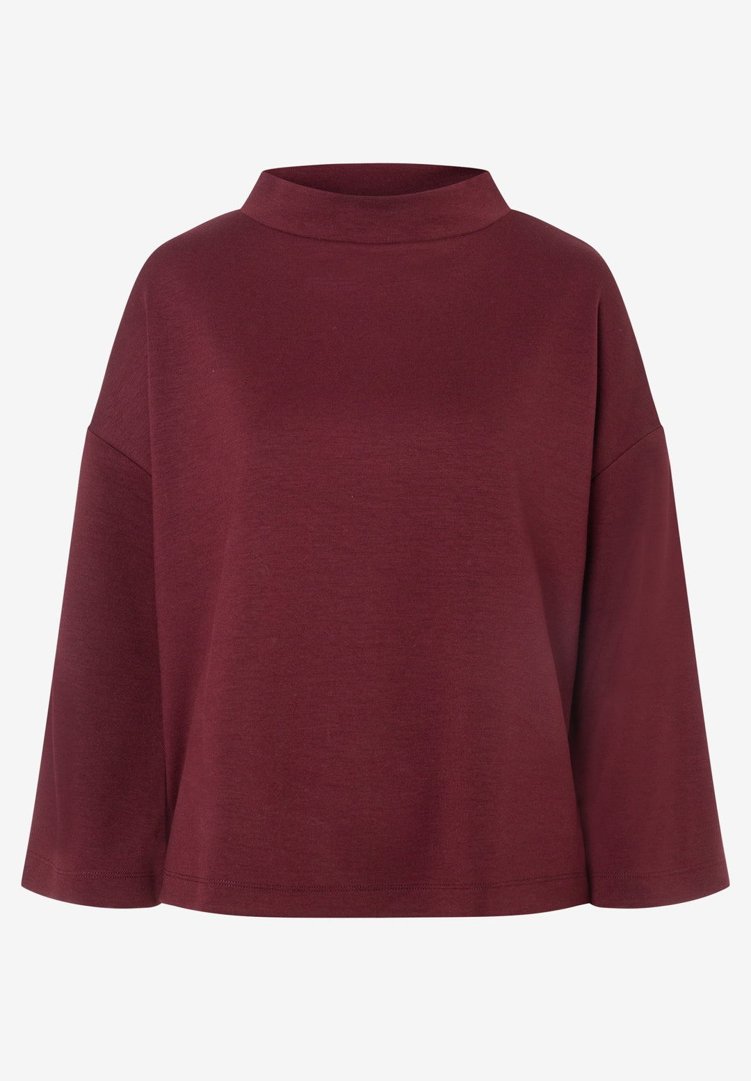 Sweatshirt with Turtleneck, pomegranate red 0561 Bild 1