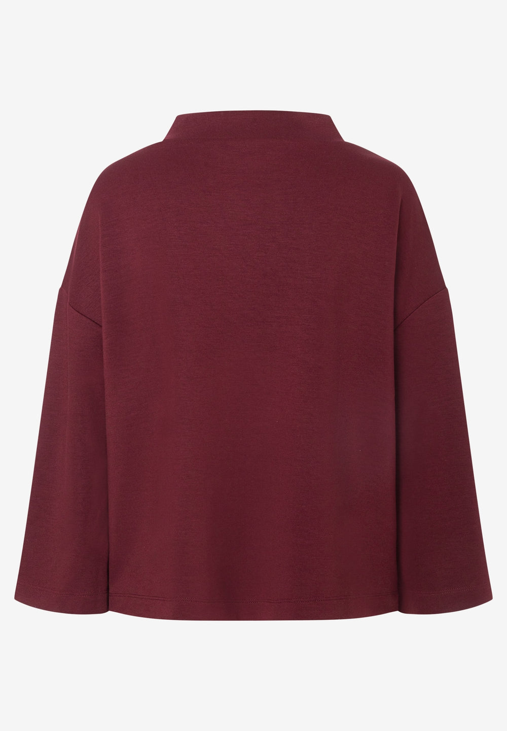 Sweatshirt with Turtleneck, pomegranate red 0561 Bild 2