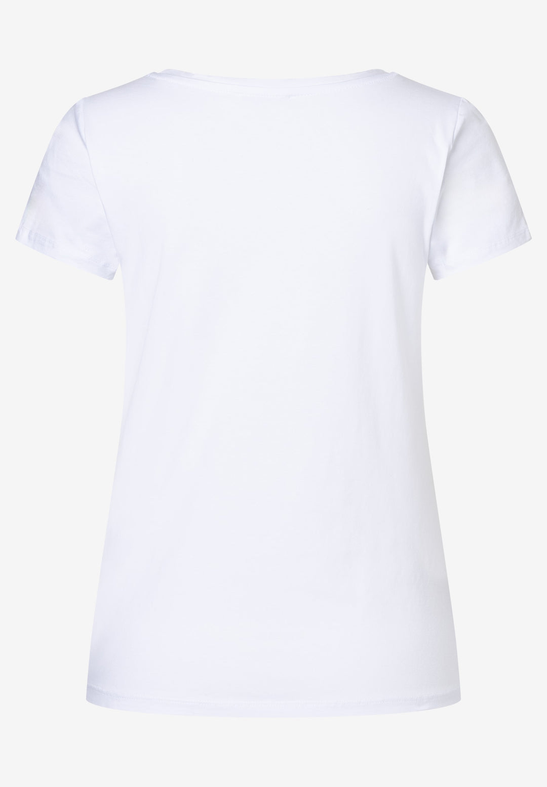 T-Shirt with Placement Print, white 0010 Bild 6