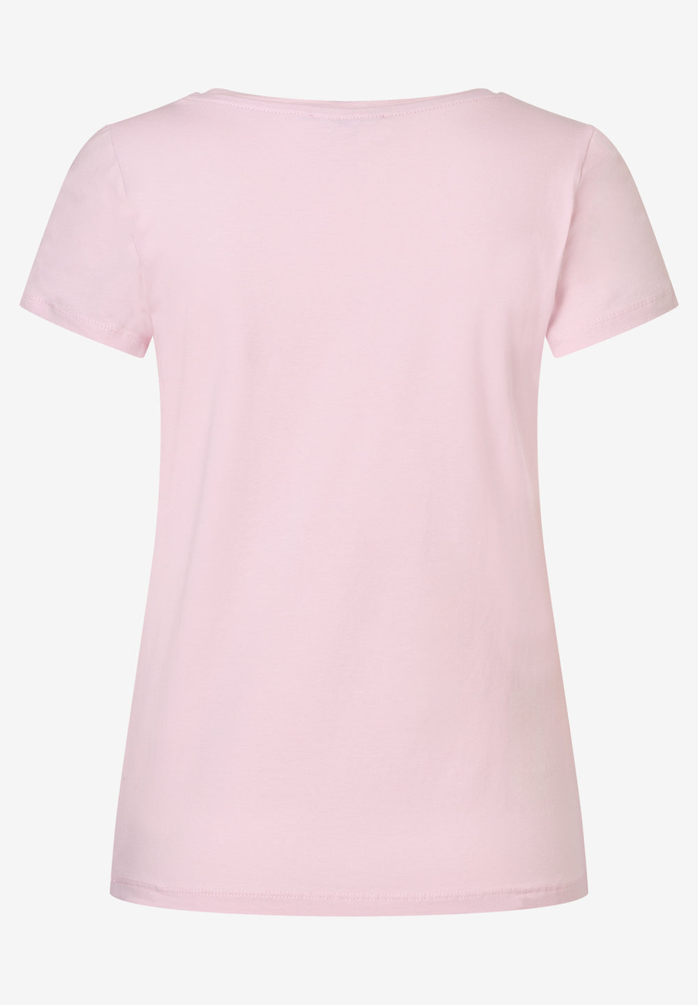 T-Shirt with Placement Print, sorbet rose 0825 Bild 2