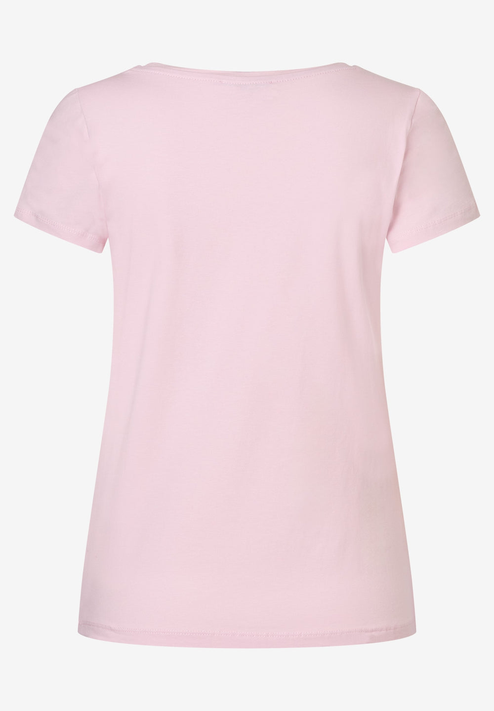 T-Shirt with Placement Print, sorbet rose 0825 Bild 2