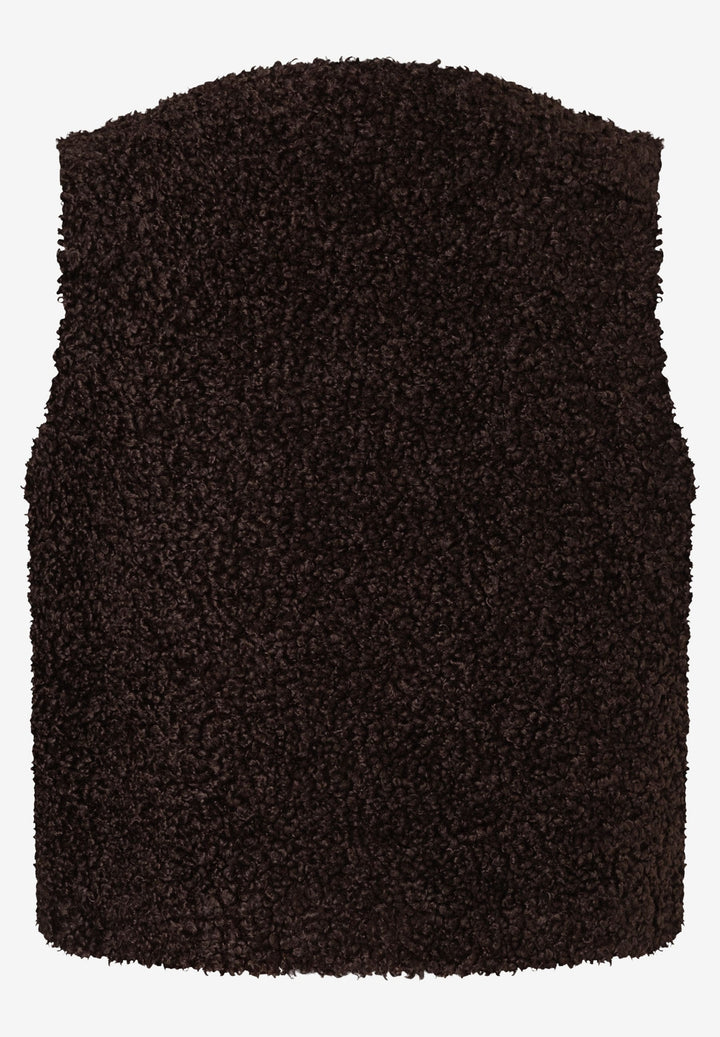 Teddy Fur Vest, espresso brown 0279 Bild 2