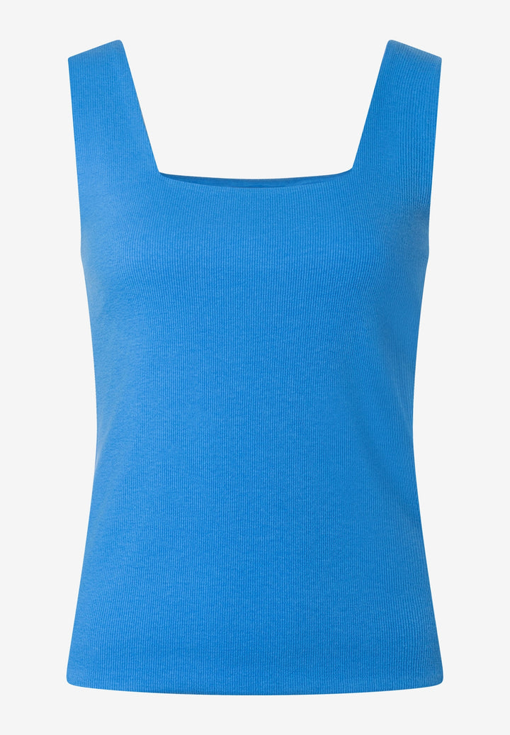 Top with Square-Neckline, breeze blue 0323 Bild 1