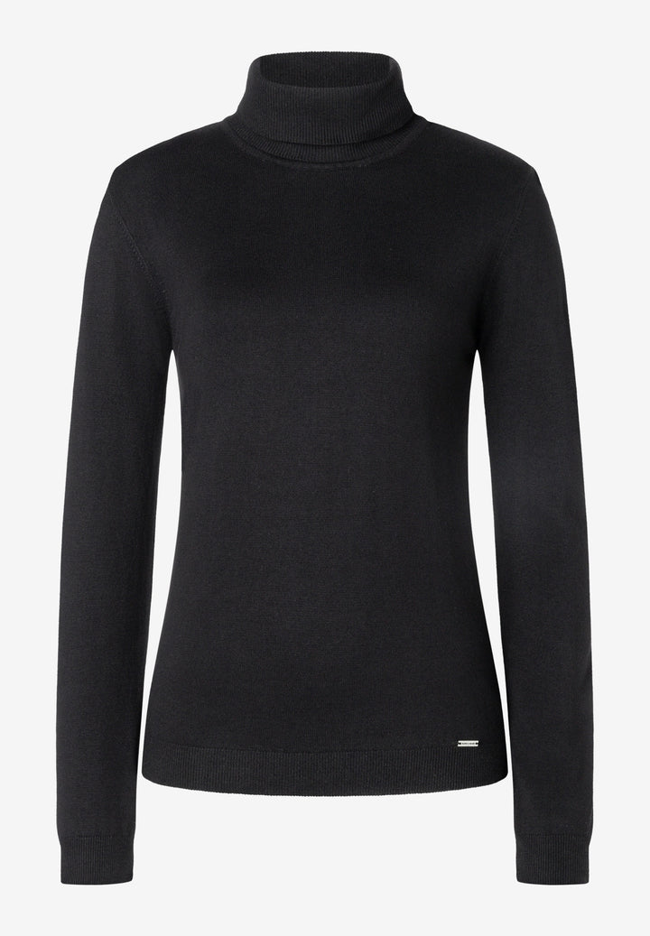 Turtleneck Pullover, black 0790 Bild 1