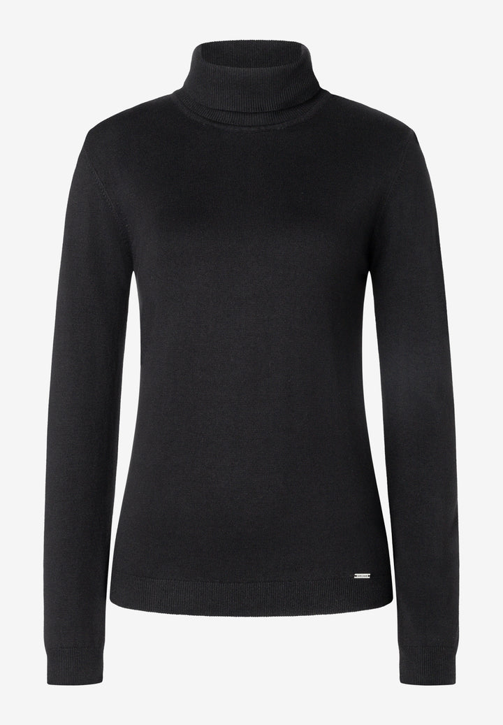Turtleneck Pullover, black 0790 Bild 1