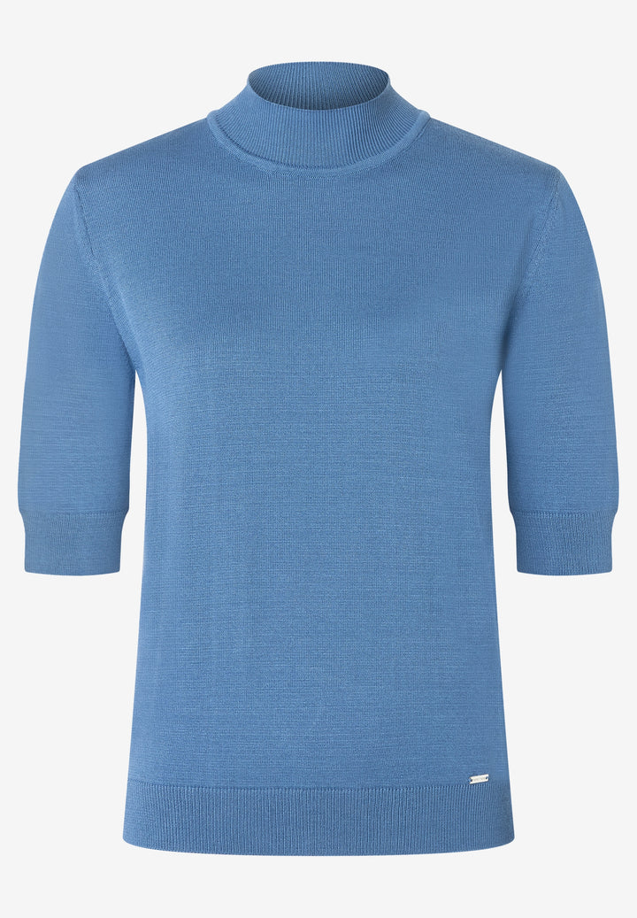 Turtleneck Pullover, blue cloud 0334 Bild 1