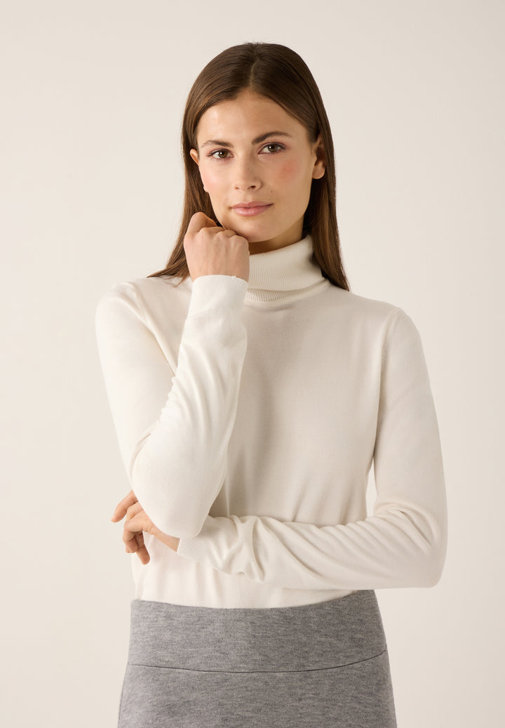 Turtleneck Pullover, off white 0041 Bild 3