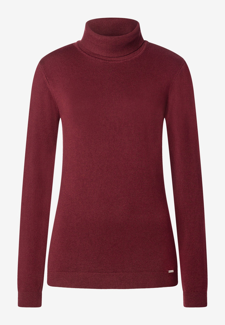 Turtleneck Pullover, pomegranate red 0561 Bild 1