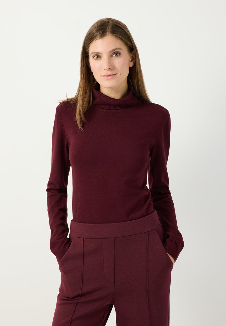 Turtleneck Pullover, pomegranate red 0561 Bild 3