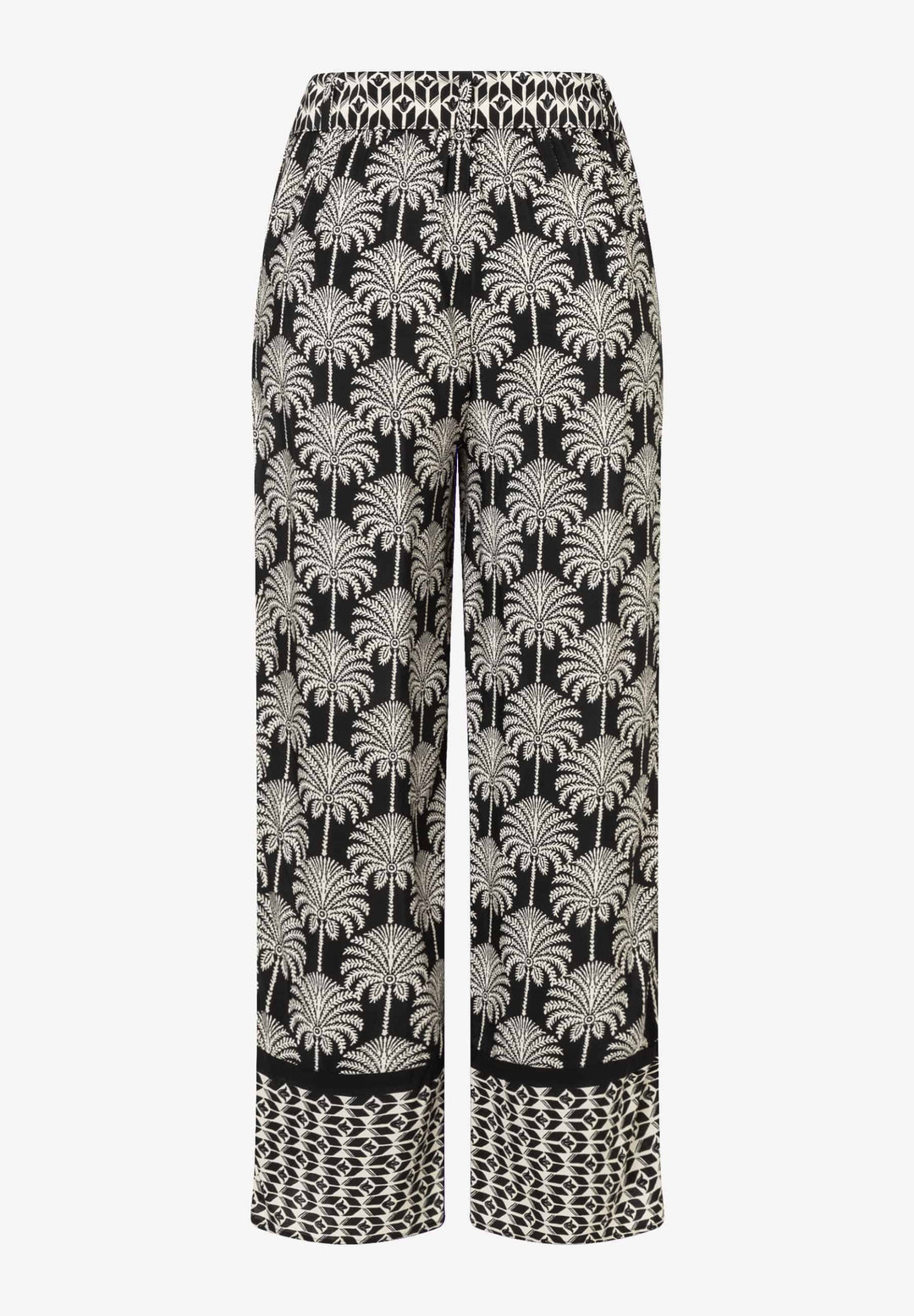 Viscose Print Culotte Pants, twotone palm print 2790 Bild 2