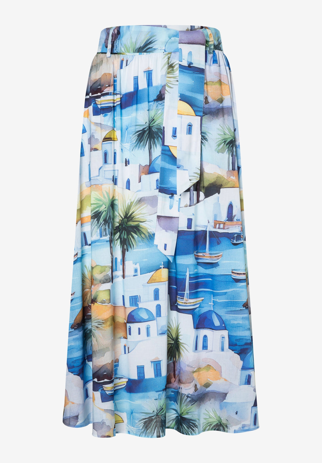 Voile Print Skirt, summer print 5323 Bild 1