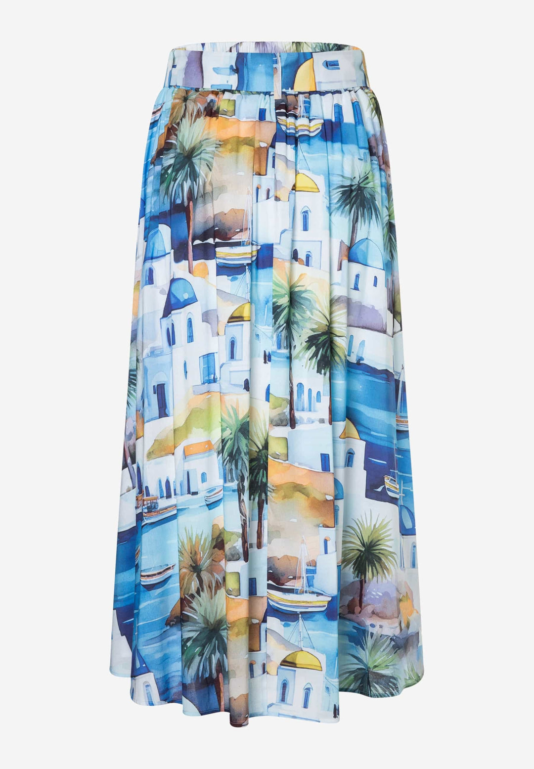 Voile Print Skirt, summer print 5323 Bild 2