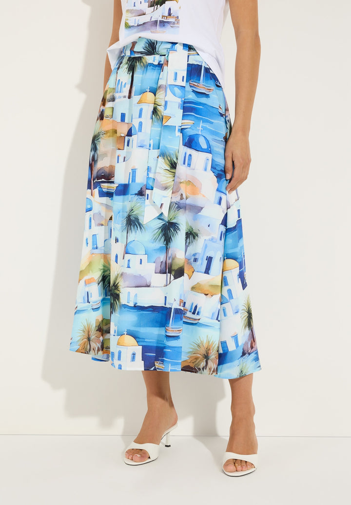 Voile Print Skirt, summer print 5323 Bild 3