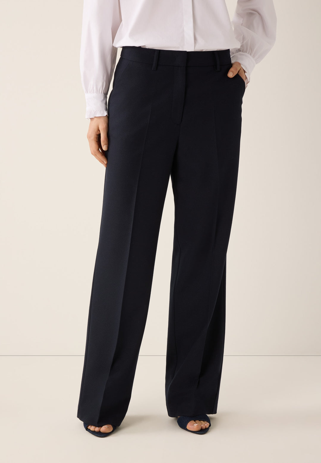 Wide Leg Pants, marine 0375 Bild 3