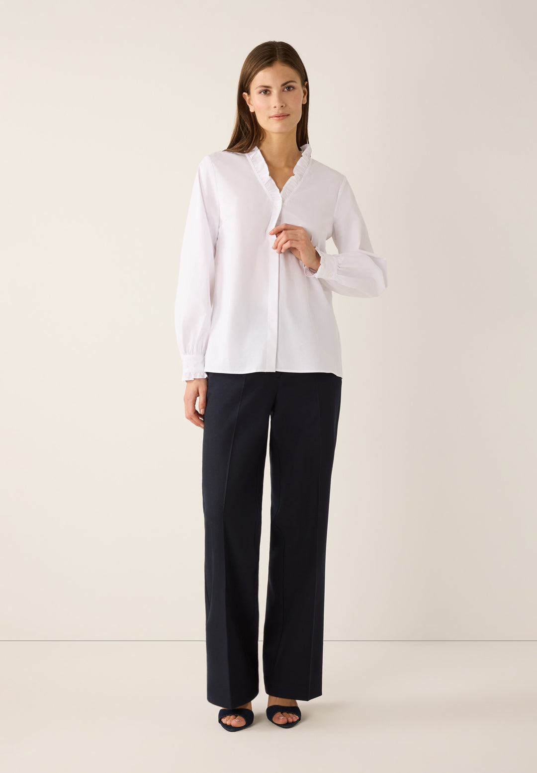 Wide Leg Pants, marine 0375 Bild 4