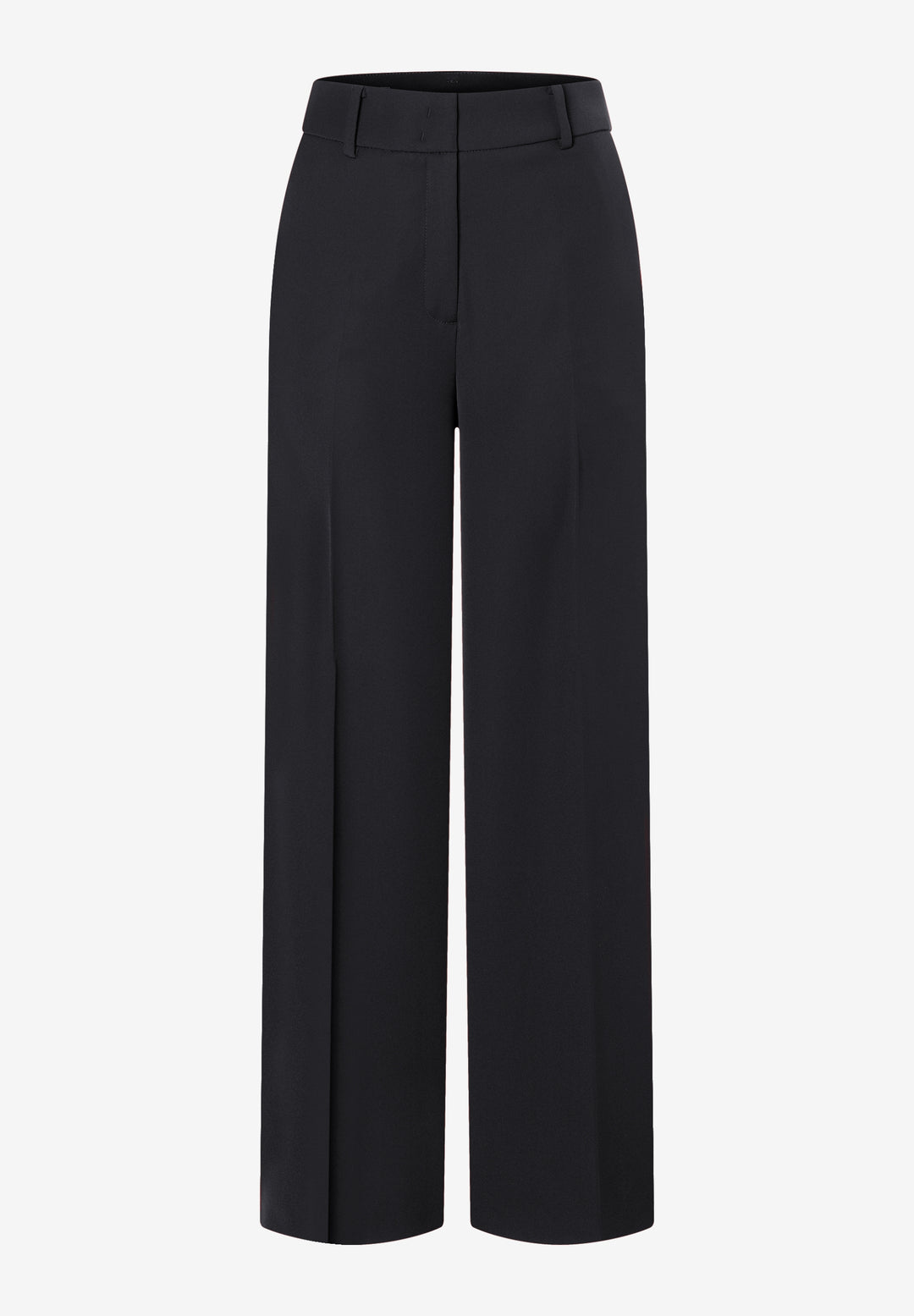 Wide Leg Sateen Pants, black 0790 Bild 1