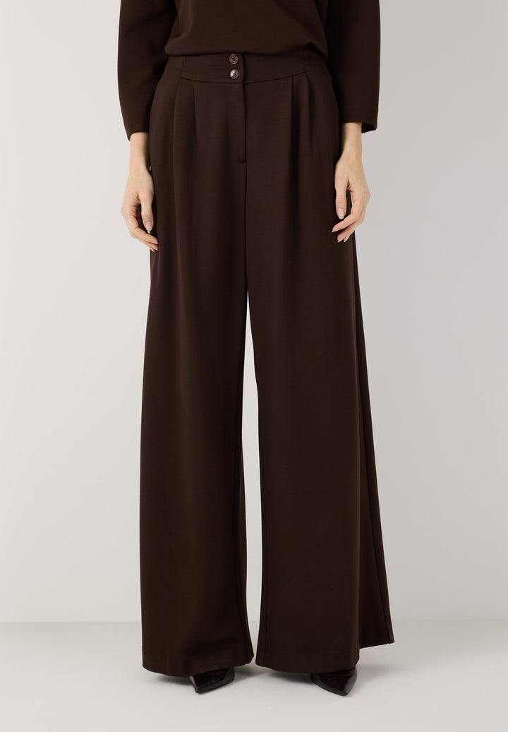 Wide Leg Trousers, espresso brown 0279 Bild 3