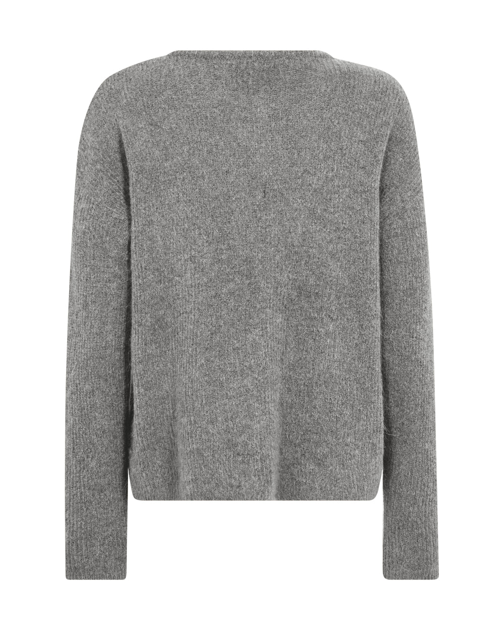 MMAlmine Knit Cardigan Grey Melange Bild 2