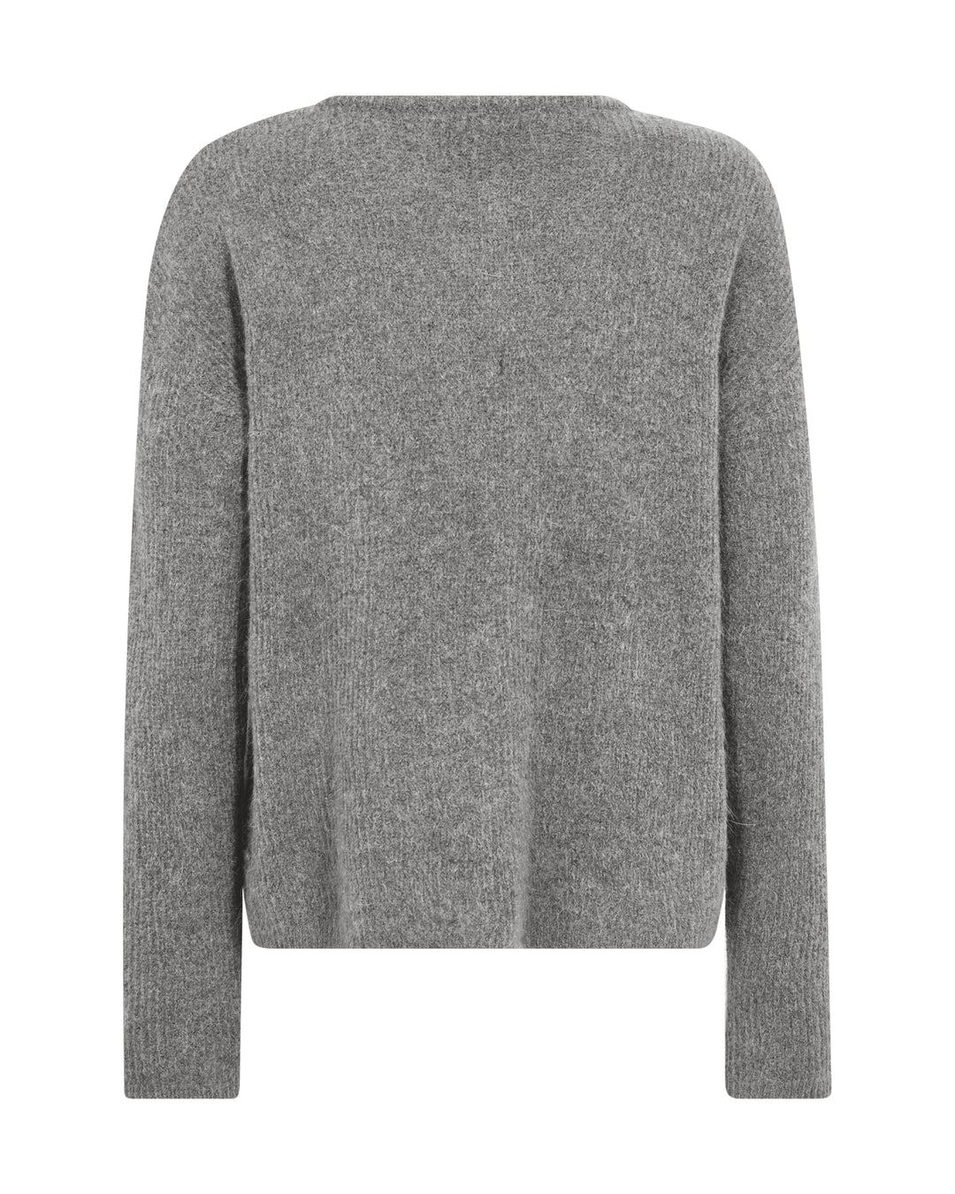 MMAlmine Knit Cardigan Grey Melange Bild 2