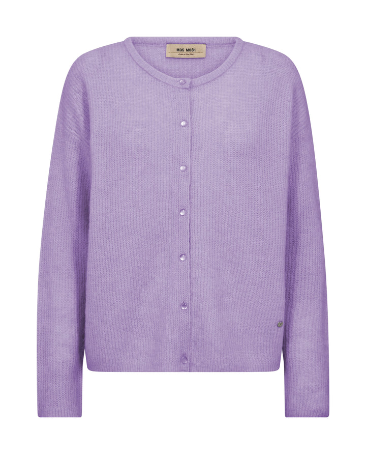 MMAlmine Knit Cardigan Violet Tulip Bild 1