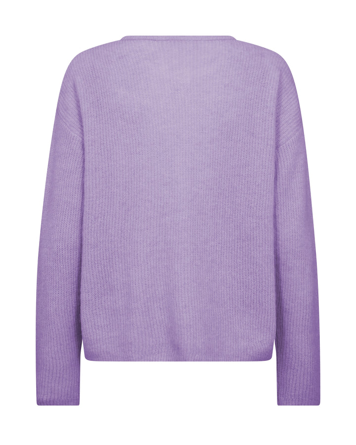 MMAlmine Knit Cardigan Violet Tulip Bild 2
