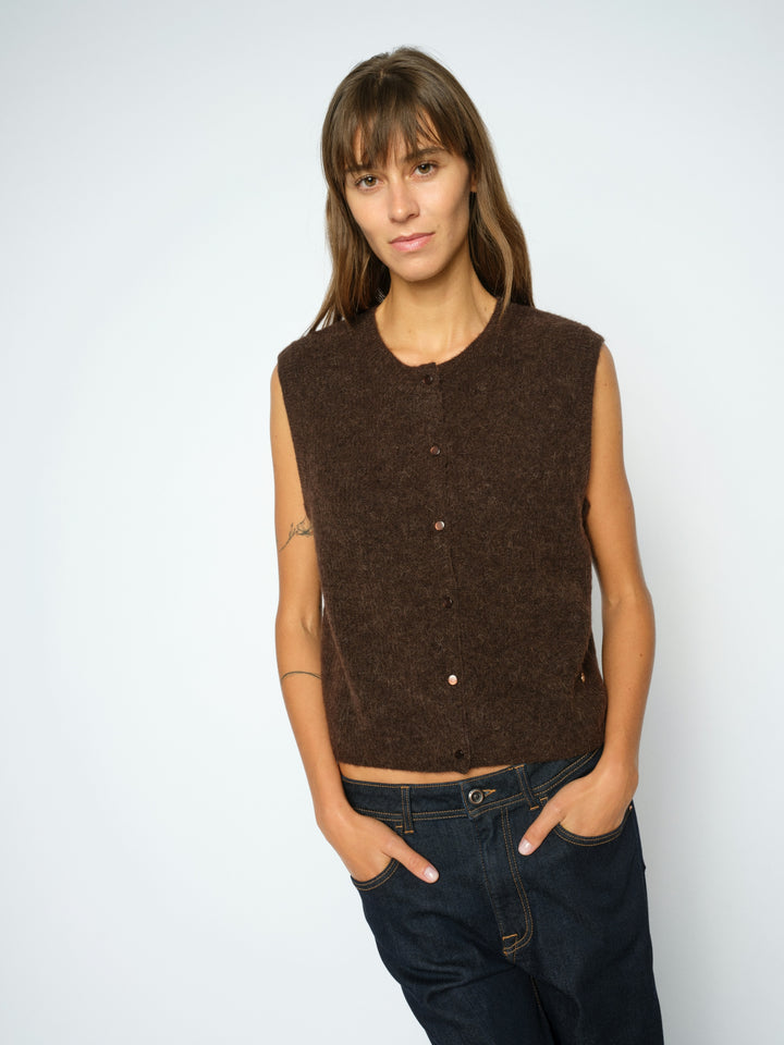 MMAlmine Thora Knit Vest Delicioso Bild 1