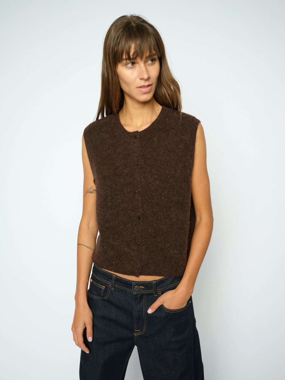 MMAlmine Thora Knit Vest Delicioso Bild 2