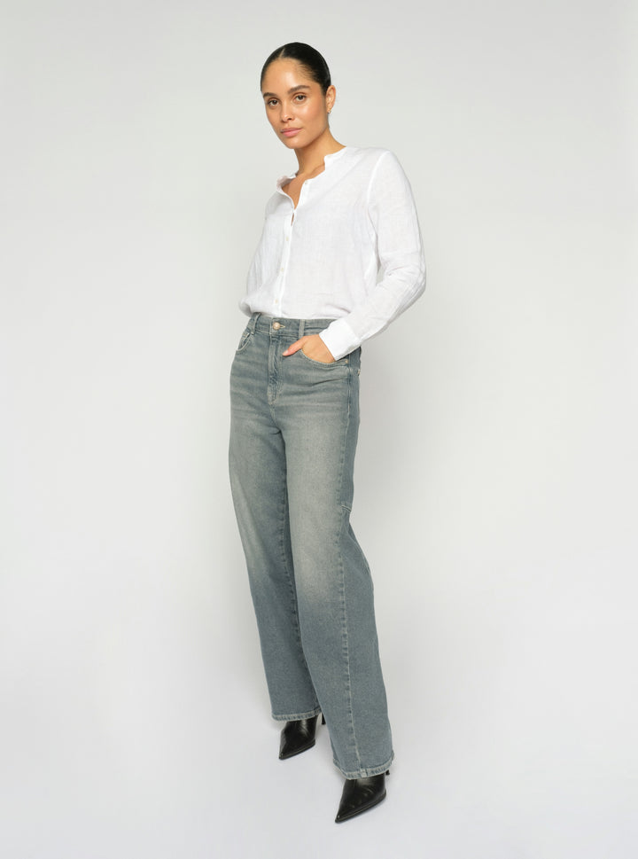 MMArtina Linen Shirt White Bild 5