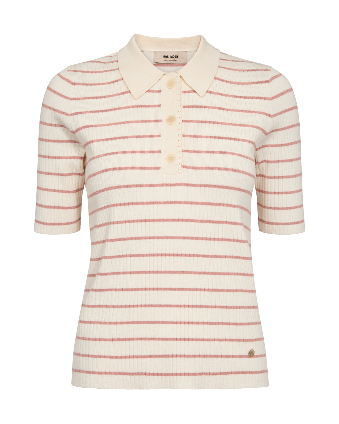 MMCaliz Stripe SS Knit Peachy Bild 1