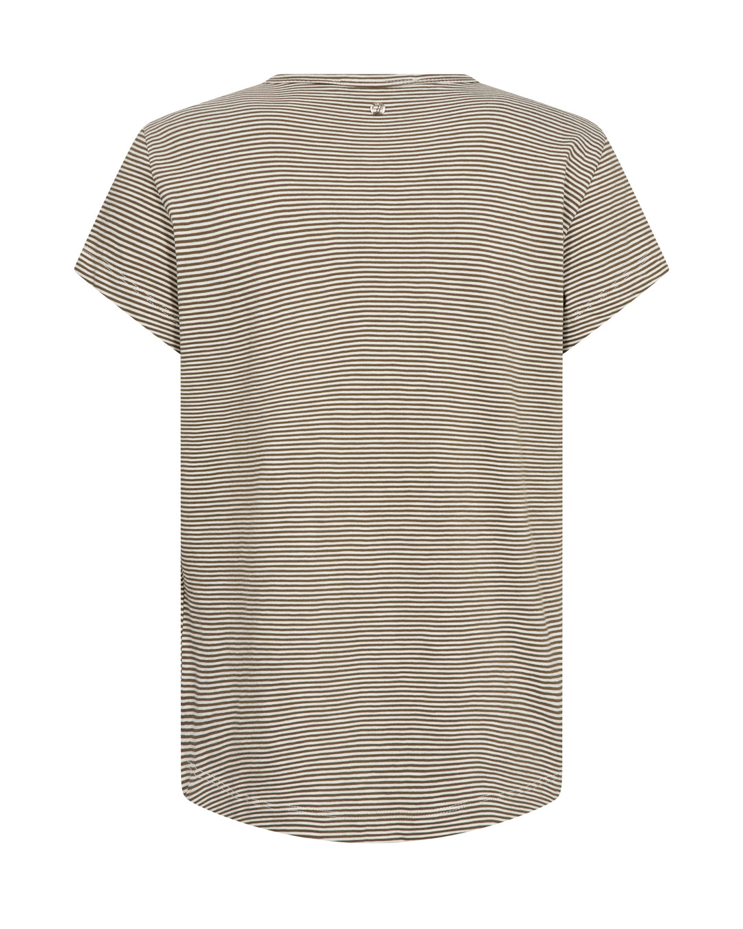 MMCampa O-SS Stripe Tee Burnt Olive Bild 2