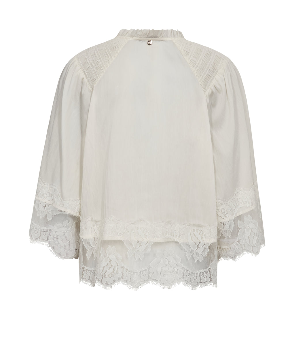MMEisa Tess 3/4 Lace Blouse Ecru Bild 2